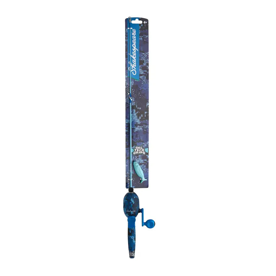 Shakespeare Kids Camo Beginner Kit, Rod & Reel Combo KIDCAMOKIT-B