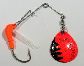 INVASION WEEDLESS SPINNER JIGS 1/8oz. 1 Pack