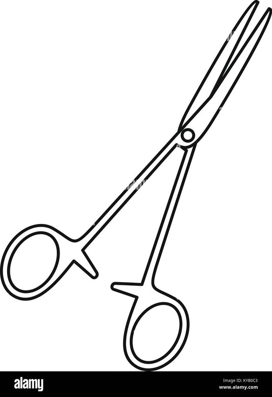 BAKER 5" S.S. FORCEP