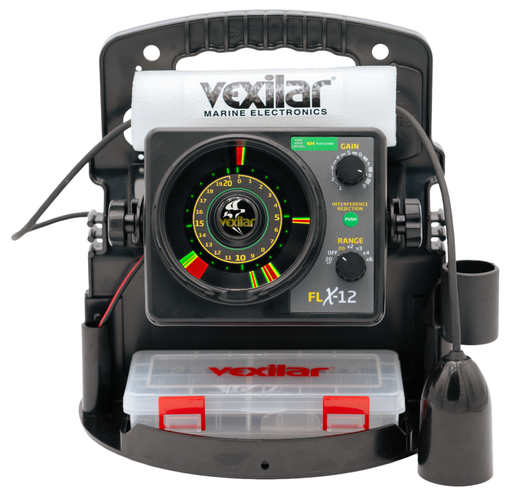 VEXILAR FLX-12 Pro Pack w 12 Degree Ice Ducer