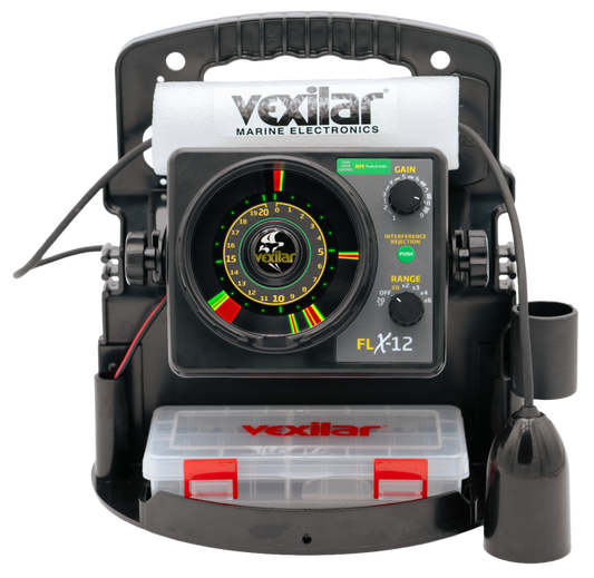 VEXILAR FLX-12 Pro Pack w 12 Degree Ice Ducer
