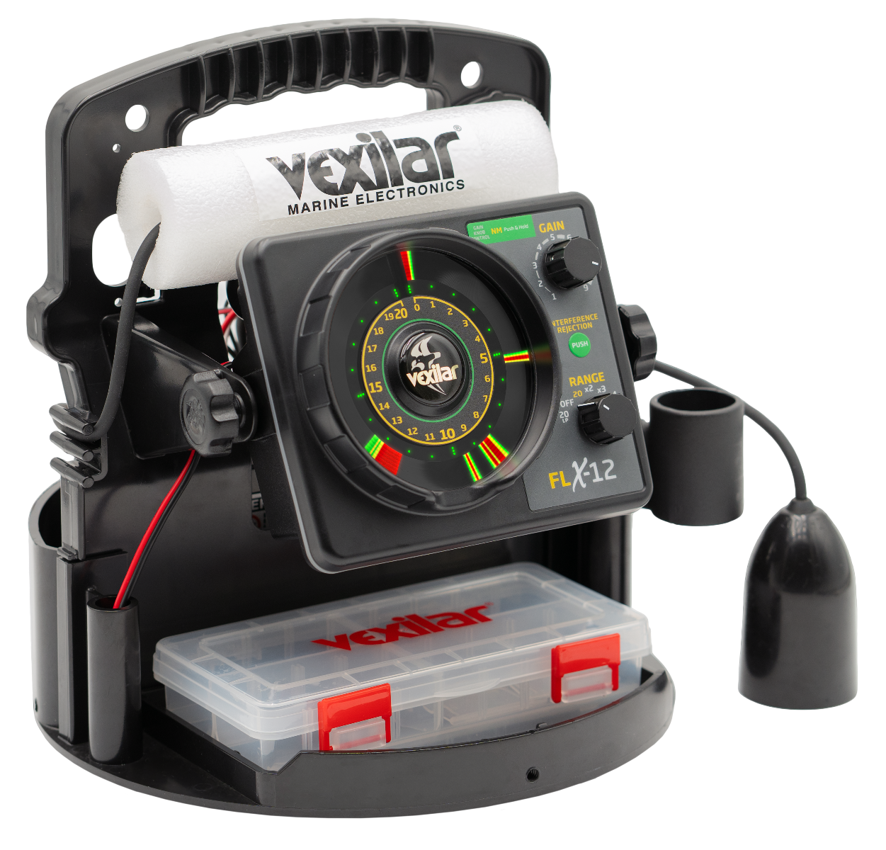 VEXILAR FLX-12 Pro Pack w 12 Degree Ice Ducer
