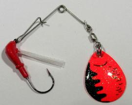 INVASION WEEDLESS SPINNER JIGS 1/8oz. 1 Pack