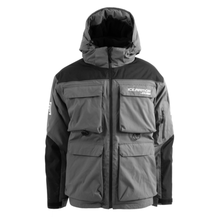 CLAM Rise V3 Float Parka Charcoal Black