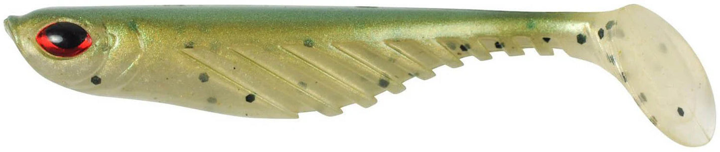Berkley PBHRS2-GBP PowerBait Ripple Shad, 2" 8Pk, Green Back Pearl Floating