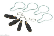 Off Shore OR14 Adjustable Board Release Med W/Split Rnge Wire Loop Blk 4 Pk