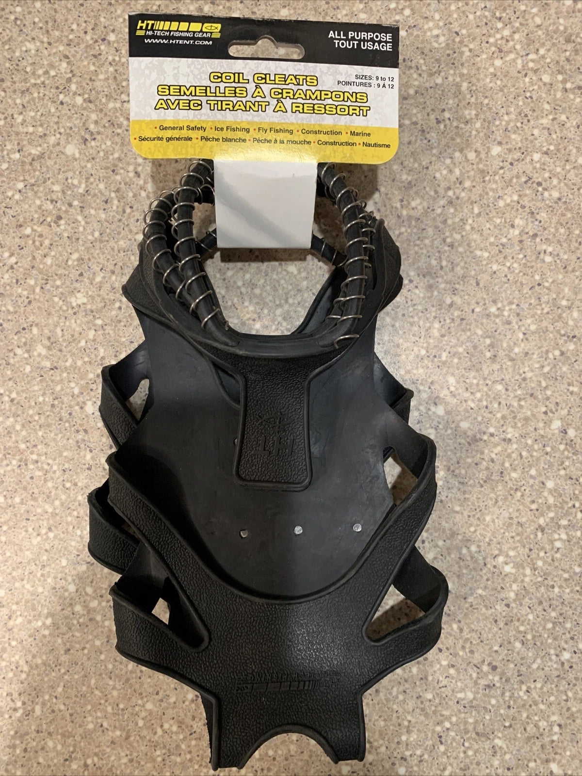 HT Enterprises All Purpose Coil Cleats Size 9 to 12 Ice Fishing