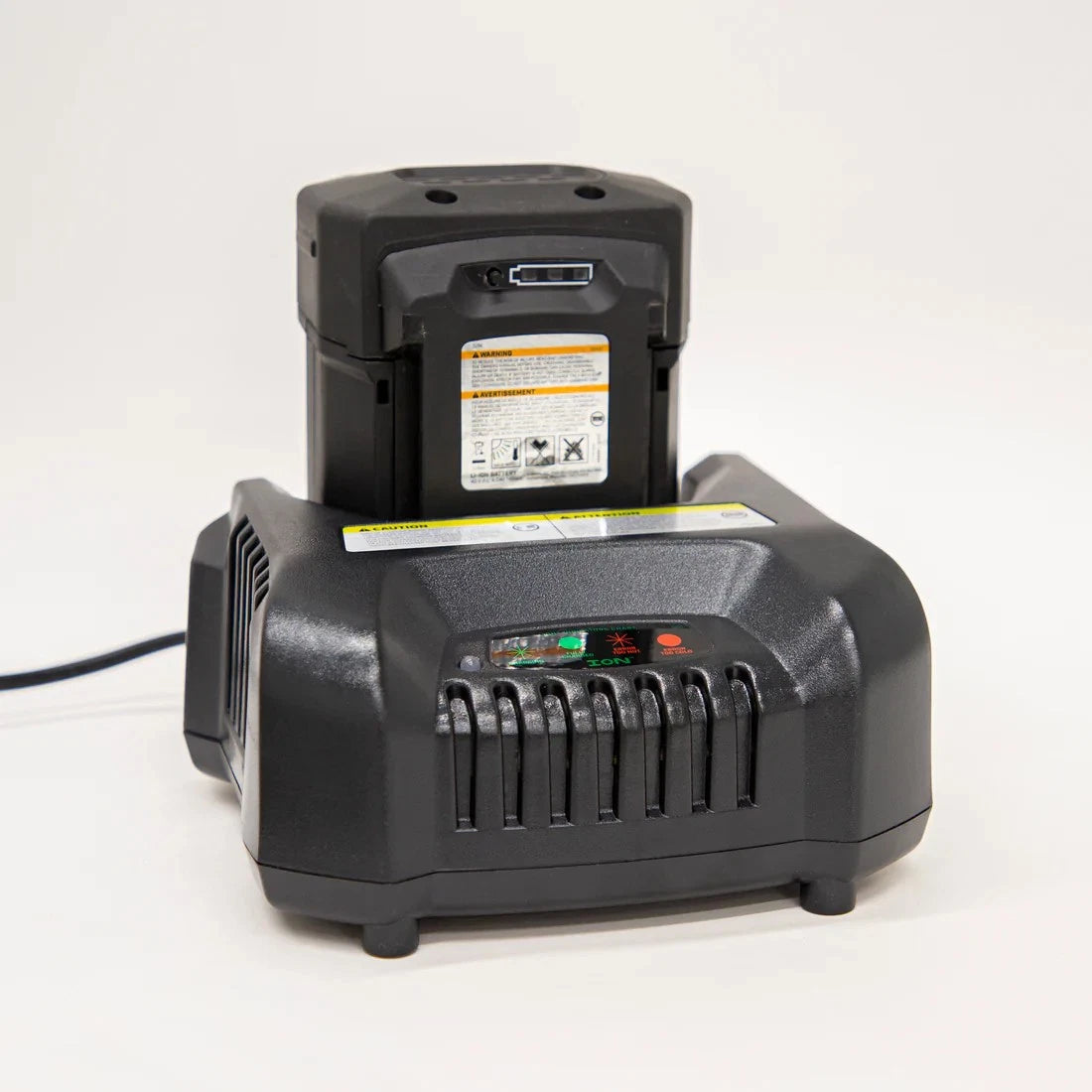 Ion Ice Fishing Battery Charger In Black