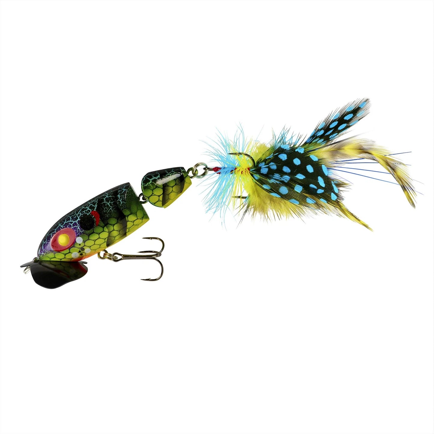 Jointed Jitterbug 2.0 Topwater Bass Fishing Lure 2-1/2 Inch 3/8 Ounce