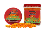 Pautzke Crappie Fire Balls Orange Garlic 1.35 oz jars New