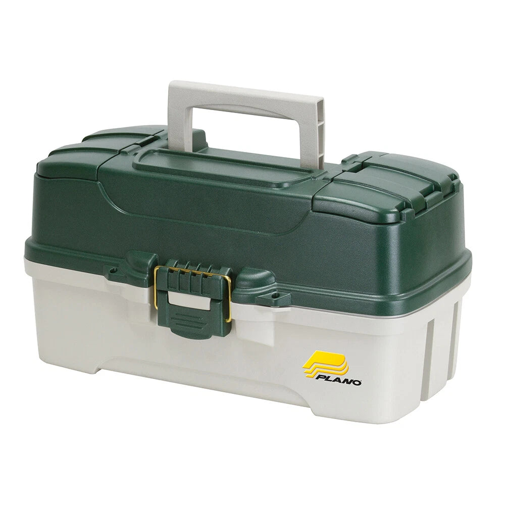PLANO 3 TRAY TACKLE BOX WITH DUEL TOP ACCESS
