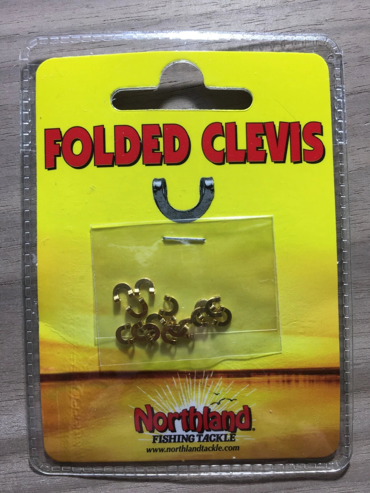 Northland Fishing Tackle - Folded Clevis - Gold - Size #1