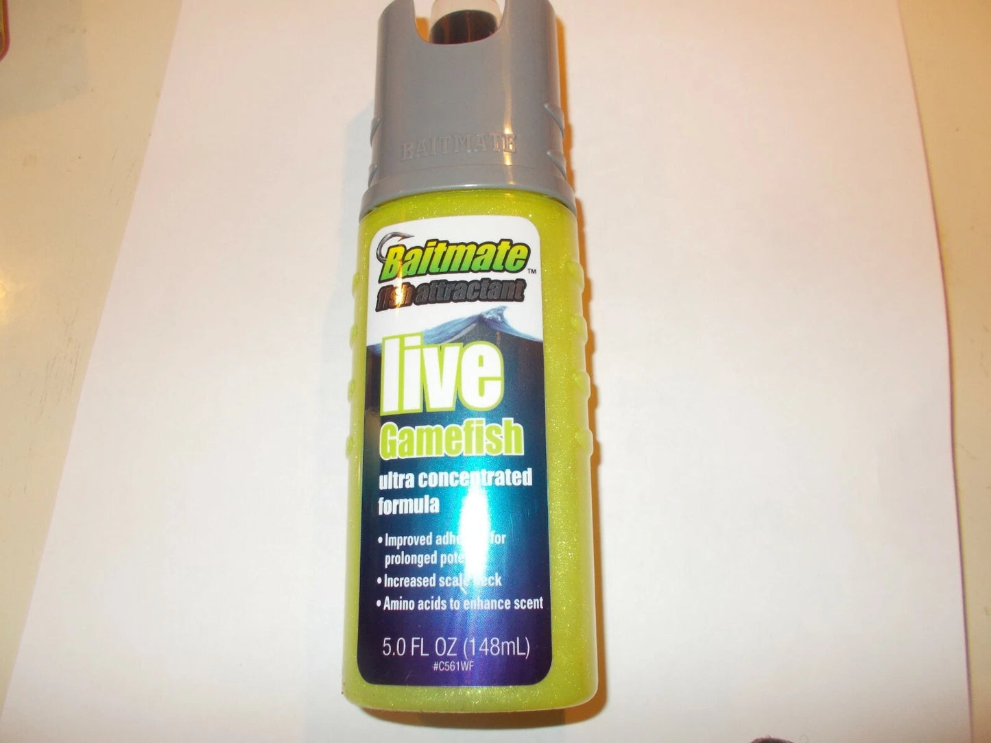 BOTTLE Baitmate Live Scent Fish Attractant, for Lures and Baits - 5 fl oz. - Gamefish