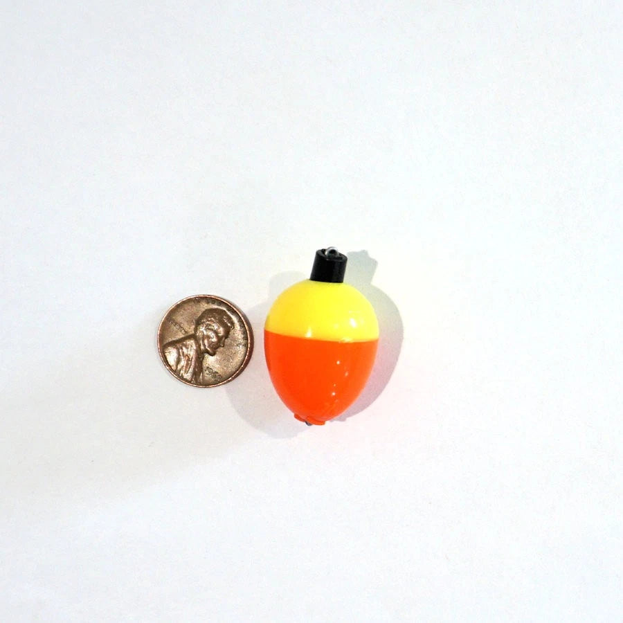 MR CRAPPIE 7/8" PEAR FLOAT FLUORO BULK