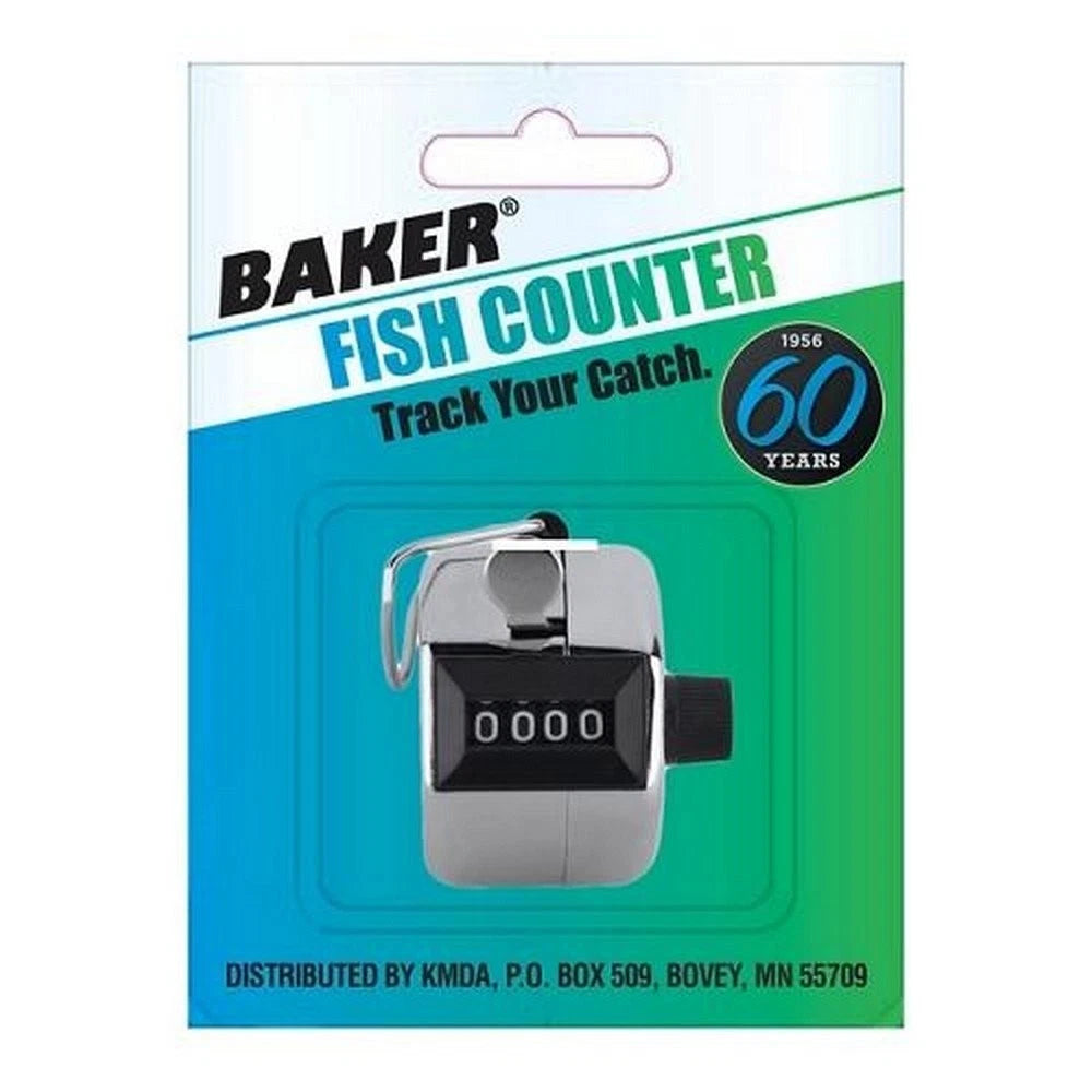 Baker Tools Silver - Black Fish Counter - FCTP