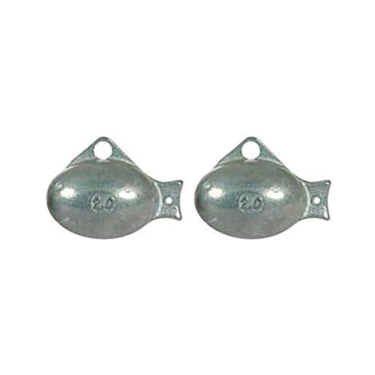 Off Shore OR20 2 X Replacement Pro Guppy Weights 2 Oz 2 Pk 99.9% Lead Free