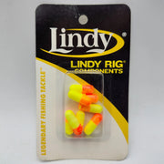 Lindy Rig Components Snell Float CP117 Orange Yellow 8pc Pack