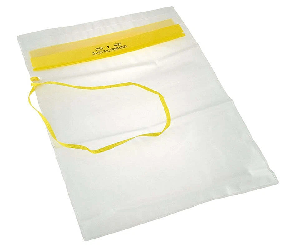 Waterproof Resealable Storage Pouch 10" x 13- 1/2"
