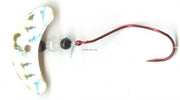Mack's Lure Smile Blade Slow Death Rig #2 Glo Gold Tiger/Blk Hd/Glo Wh Ctr 63306