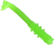 Southern Pro 1.5" TINY WORM (10) LIME GLOW