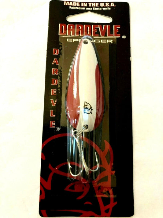 EPPINGER Dardevle, Made In The USA, 1/4 oz., #909, DARDEVLET, Nickel Back, EPPINGER