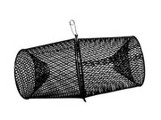 Frabill Torpedo Minnow Trap, Mesh, Black
