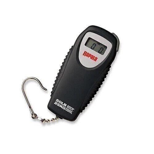 Rapala Water Resistant Mini Digital Scale w/Chrome Plated Hook 50lb RMDS-50