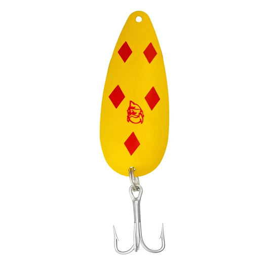 Eppinger Dardevle Brass Back 5 Diamond Original Casting Spoon 3.5" Fish Lure 1oz