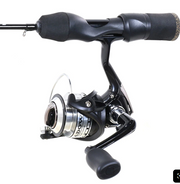 Clam Shadow Ice Fishing Rod & Reel Combos – Multiple Lengths & Powers