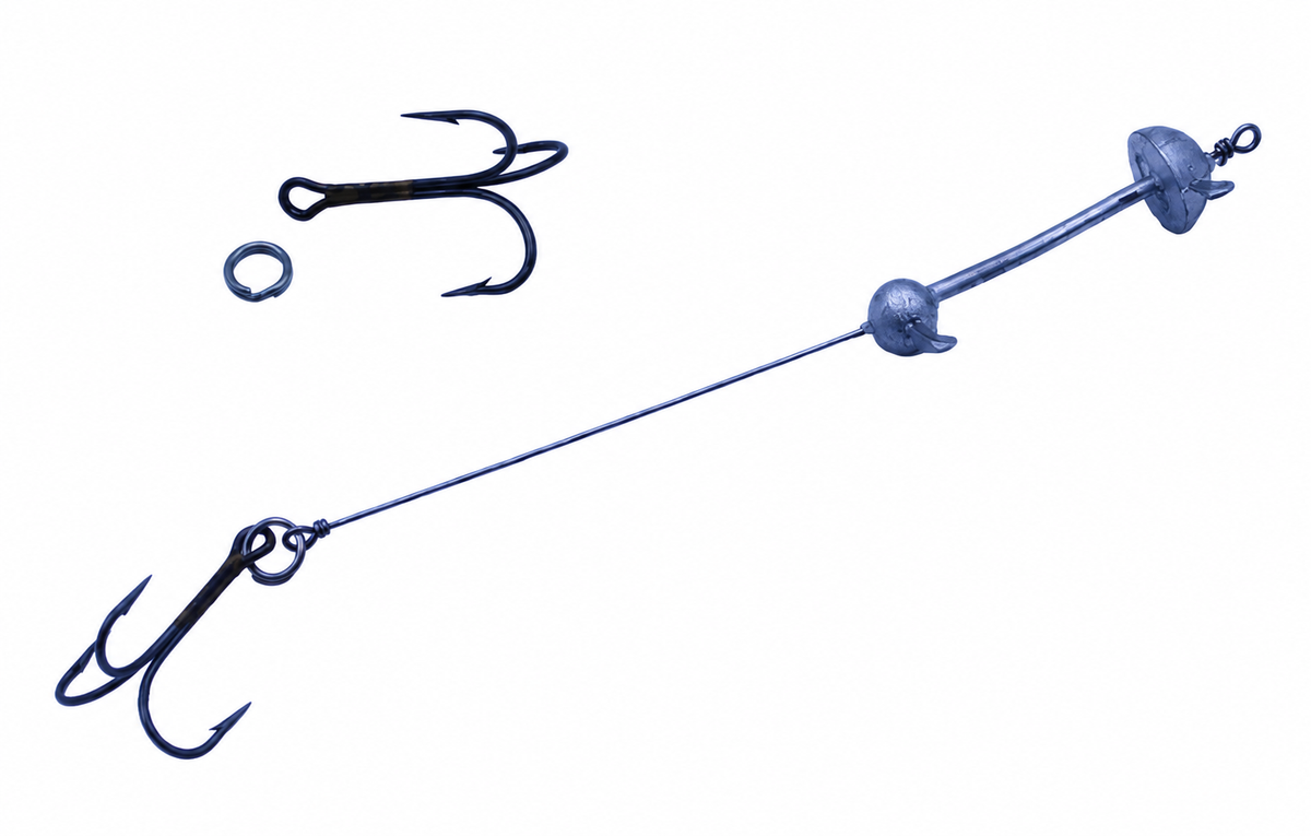 Red October Baits 10" Monster Tube Replacement Rig