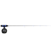 Clam Straight Drop ice fishing rod and reel combo