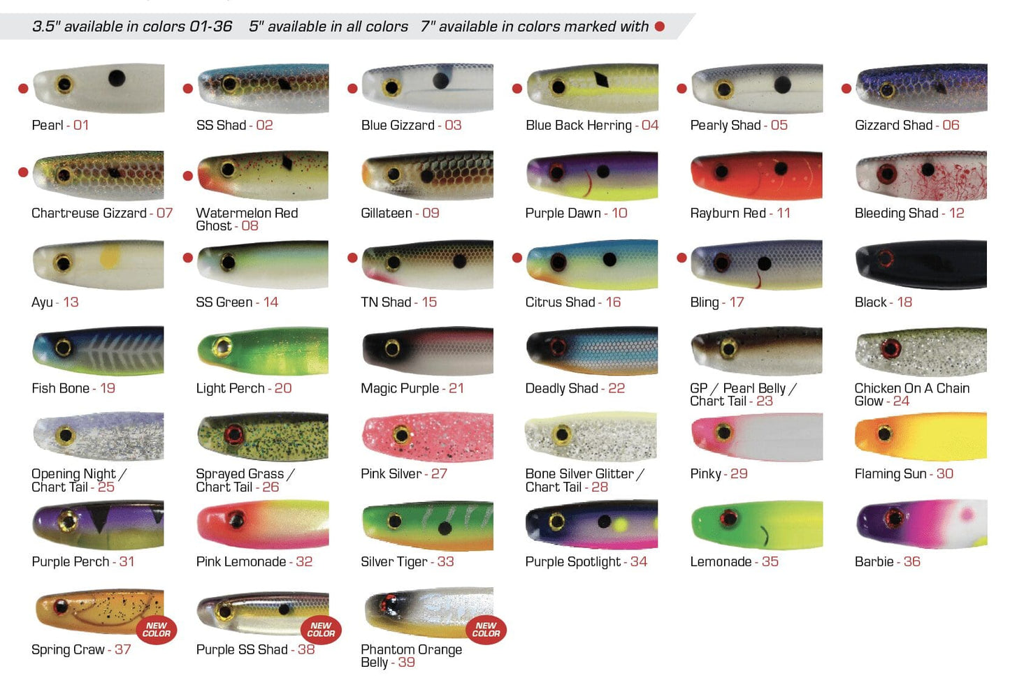 Big Bite Baits Saltwater Suicide Shad Swimbaits 3.5"