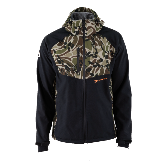 BLACKFISH ZENITH SOFTSHELL JACKET BLACK PRYM1 WOODS