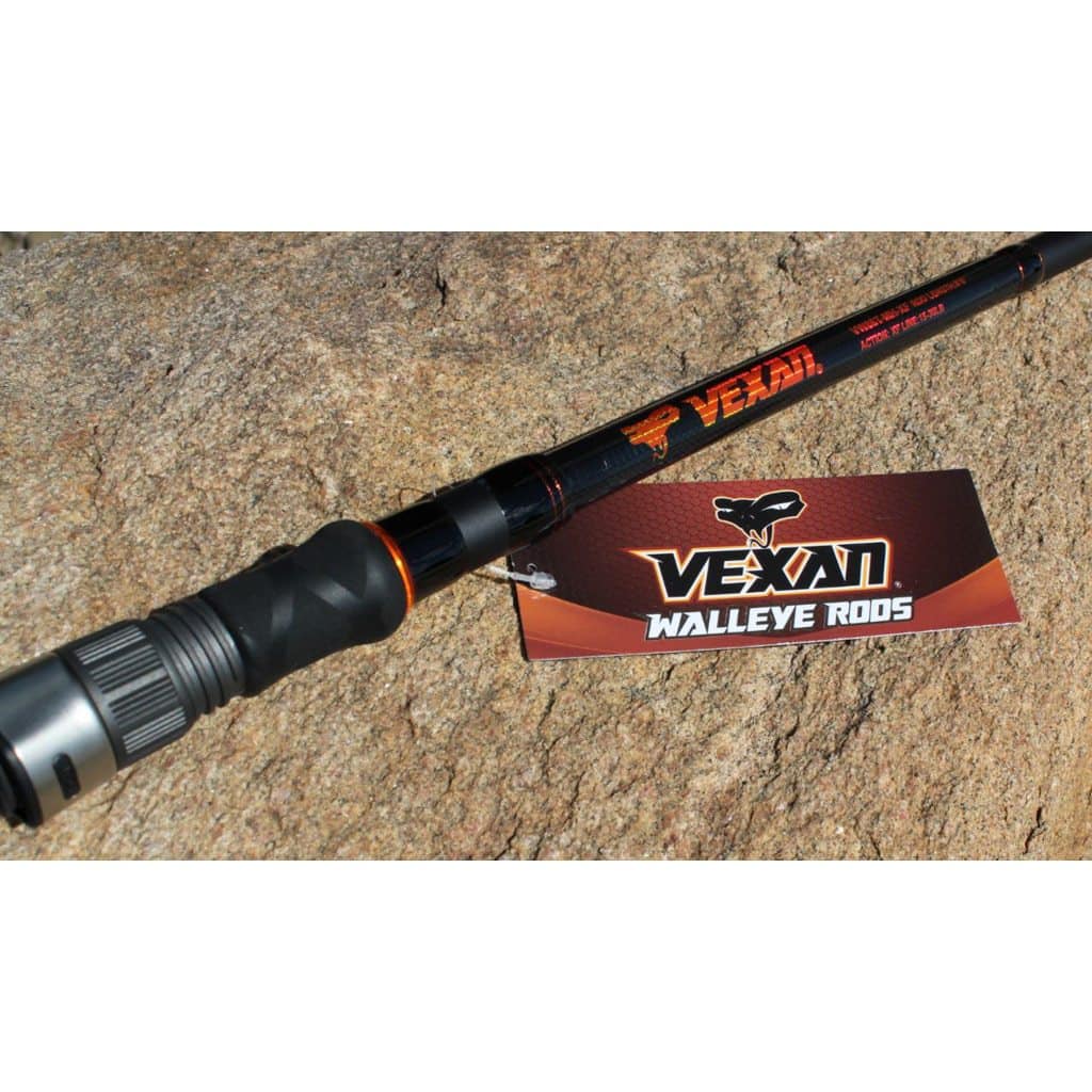 Vexan Walleye Medium Extra Fast Tip Spinning Rod 7'4"