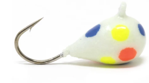 Clam T3 Drop Ice Fishing Jigs – Multiple Colors & Sizes