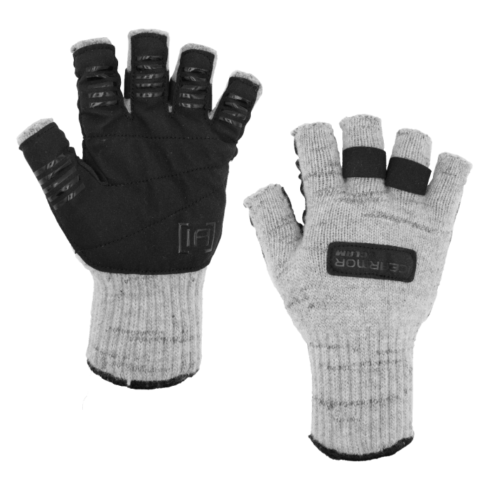 Clam IceArmor™ Wooly Fingerless Gloves