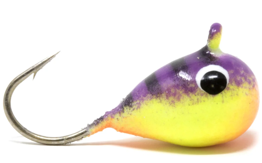CLAM Drop Jig XL Tungsten Ice Fishing Jigs – 2 Pack