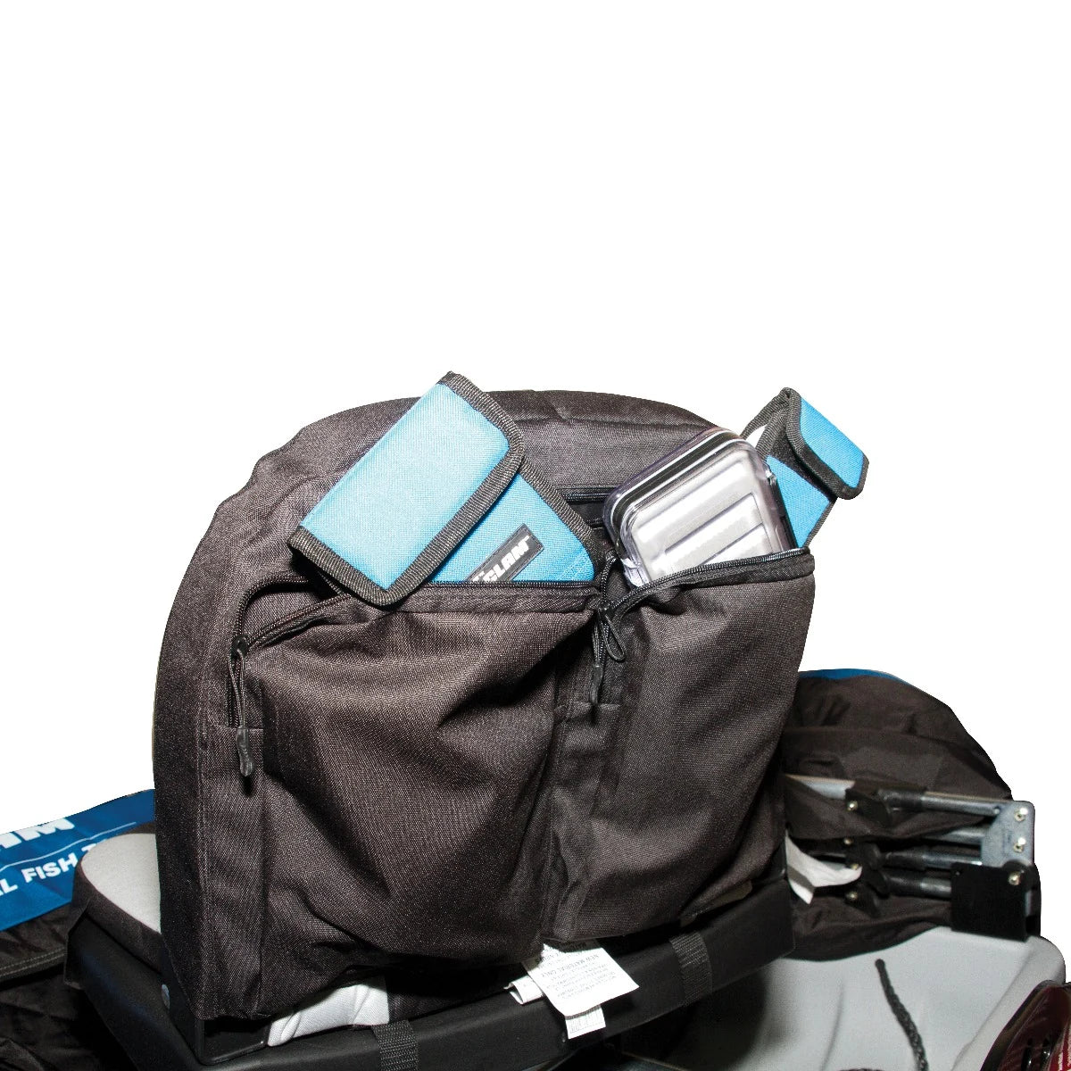 Clam Seat Back Storage