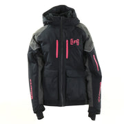 Clam women's Rise float parka black fuchsia