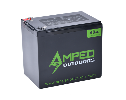 Amped 48Ah Lithium Battery (14.8V NMC) with Charger