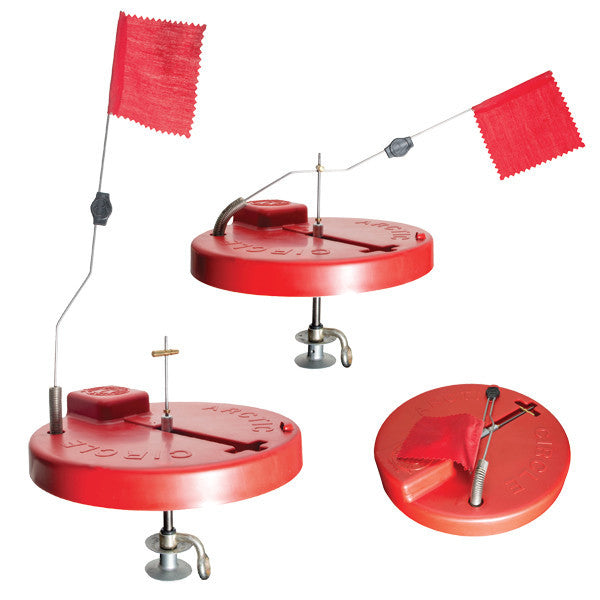Beaver Dam Arctic Circle 10" Round Thermal Tip-Up - Red