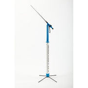 Innovative Tip-Down ice fishing system blue