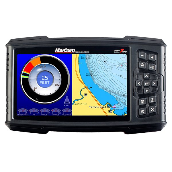 CLEARANCE MarCum MX-7GPSLi Lithium Combo GPS/Sonar System CLEARANCE
