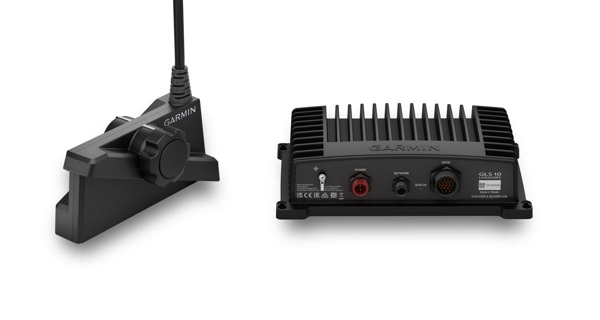 Garmin Panoptix LiveScope System Plus With LVS34 transducer and GLS 10 sonar black box