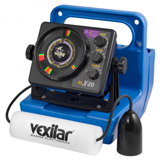 VEXILAR GENZ PACK FLX-20 WITH 12 DEGREE ICE DUCER