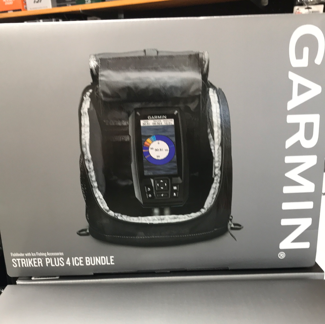 Garmin STRIKER™ Plus 4 Ice Fishing Bundle