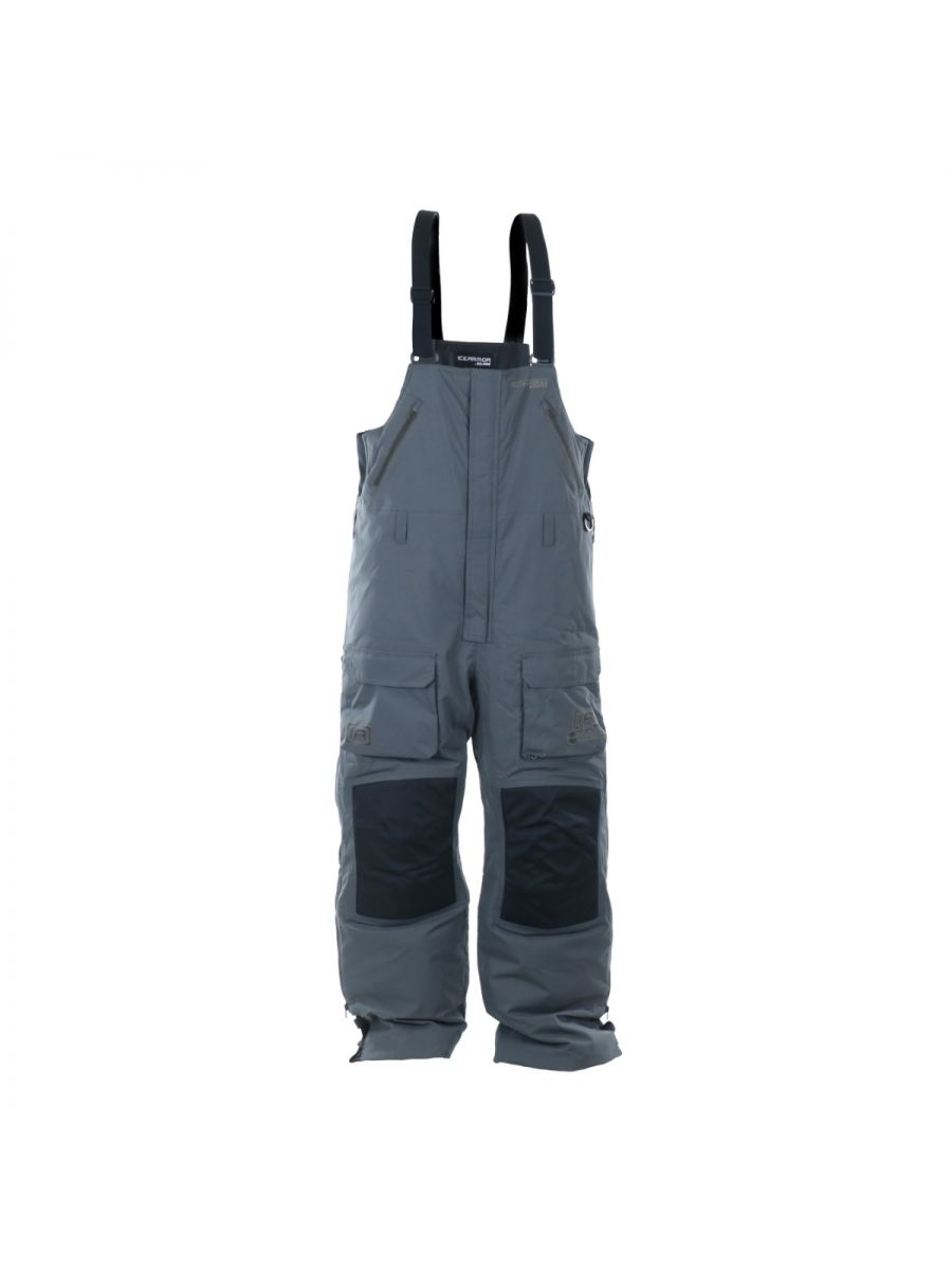 CLAM Men's IceArmor Rise Float Bibs Charcoal Black